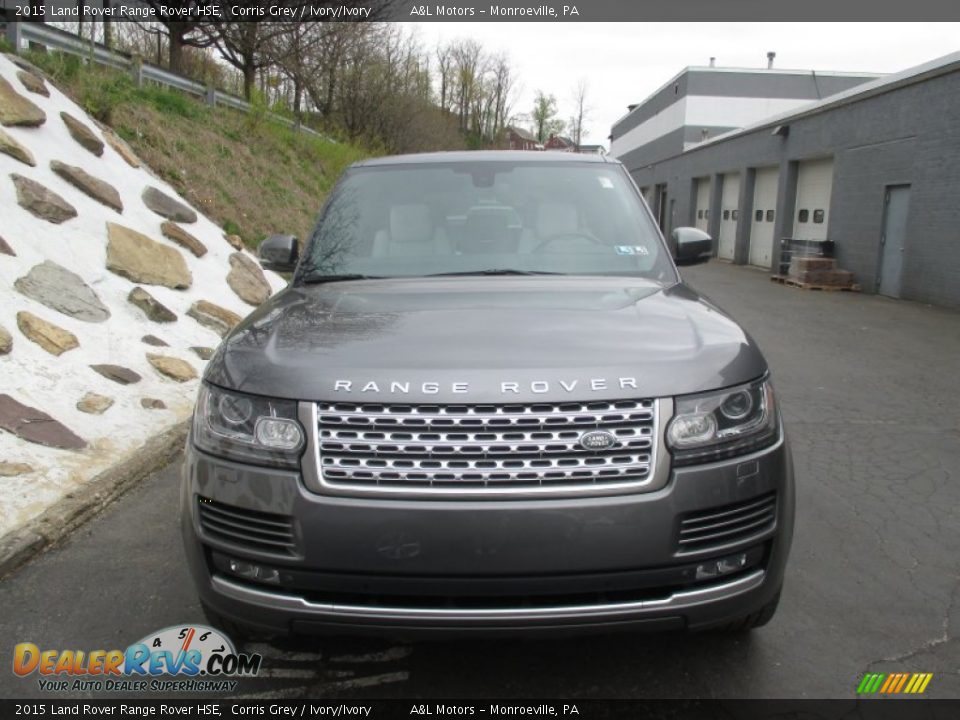2015 Land Rover Range Rover HSE Corris Grey / Ivory/Ivory Photo #8
