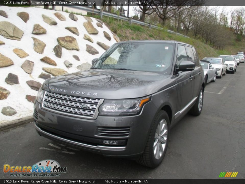 2015 Land Rover Range Rover HSE Corris Grey / Ivory/Ivory Photo #9