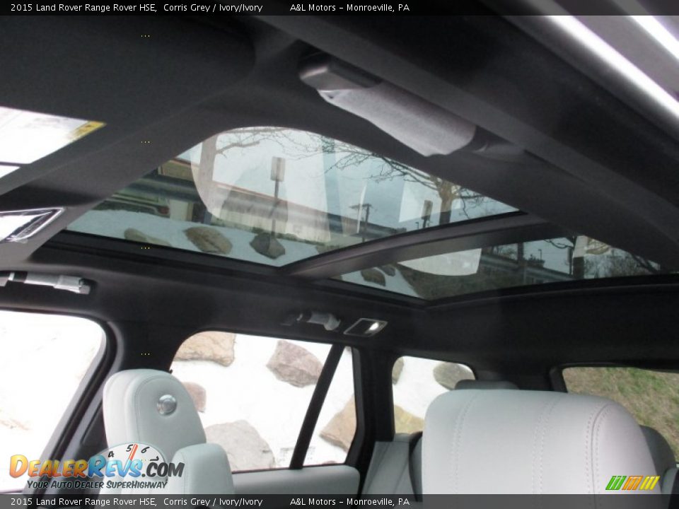 2015 Land Rover Range Rover HSE Corris Grey / Ivory/Ivory Photo #11