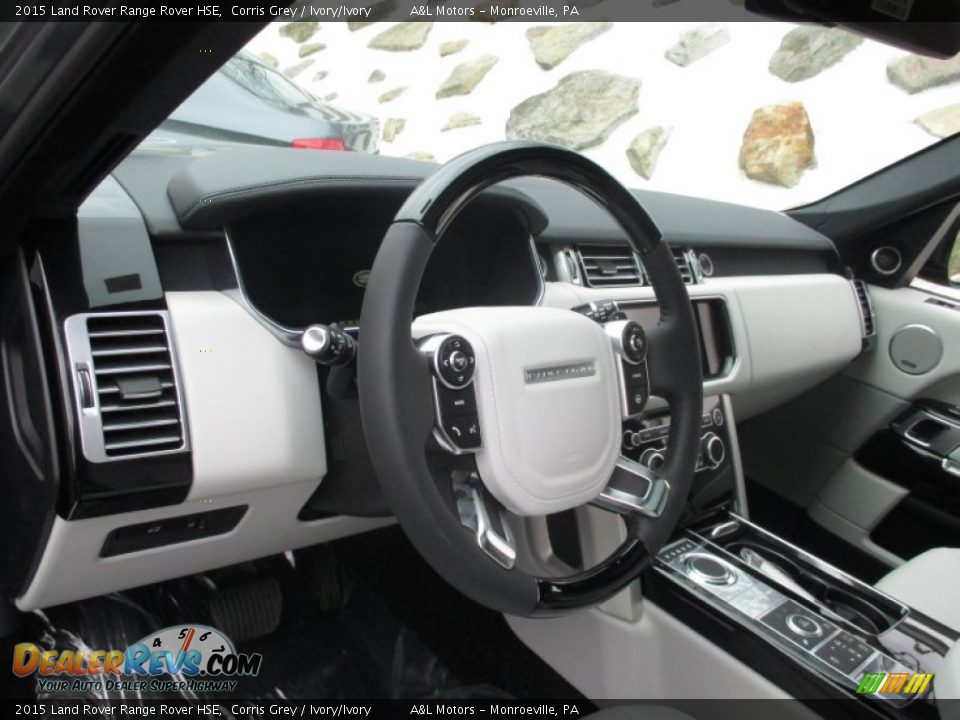 2015 Land Rover Range Rover HSE Corris Grey / Ivory/Ivory Photo #14