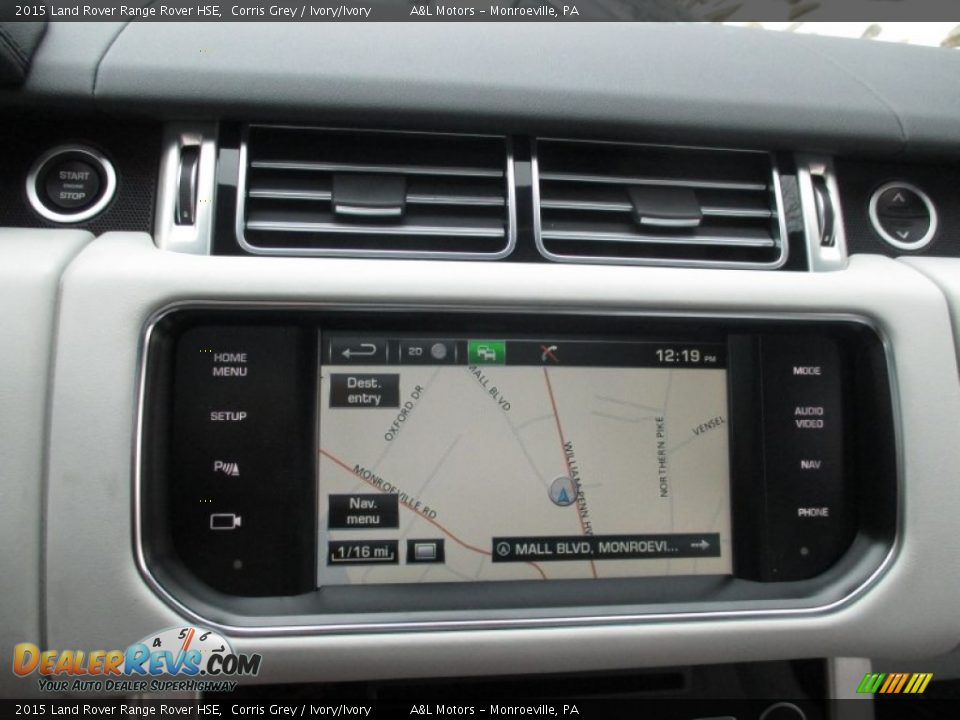 2015 Land Rover Range Rover HSE Corris Grey / Ivory/Ivory Photo #15