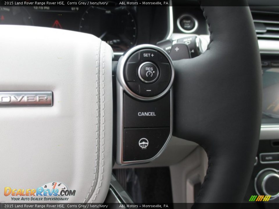 2015 Land Rover Range Rover HSE Corris Grey / Ivory/Ivory Photo #18