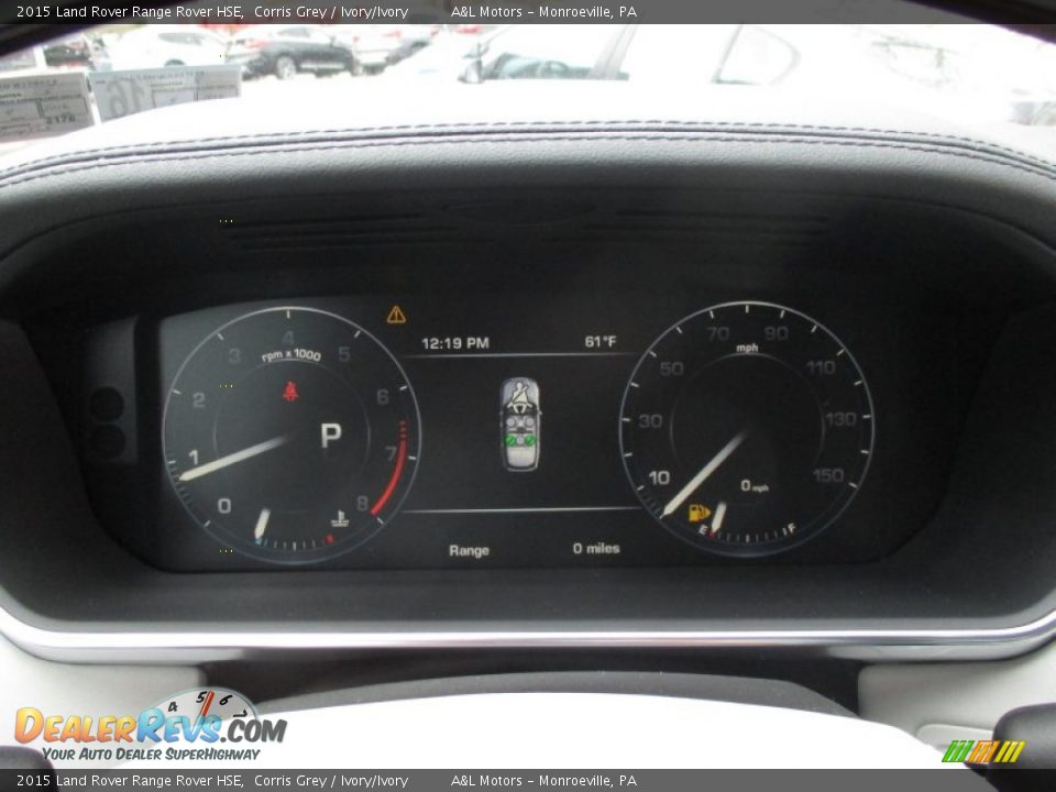 2015 Land Rover Range Rover HSE Corris Grey / Ivory/Ivory Photo #20