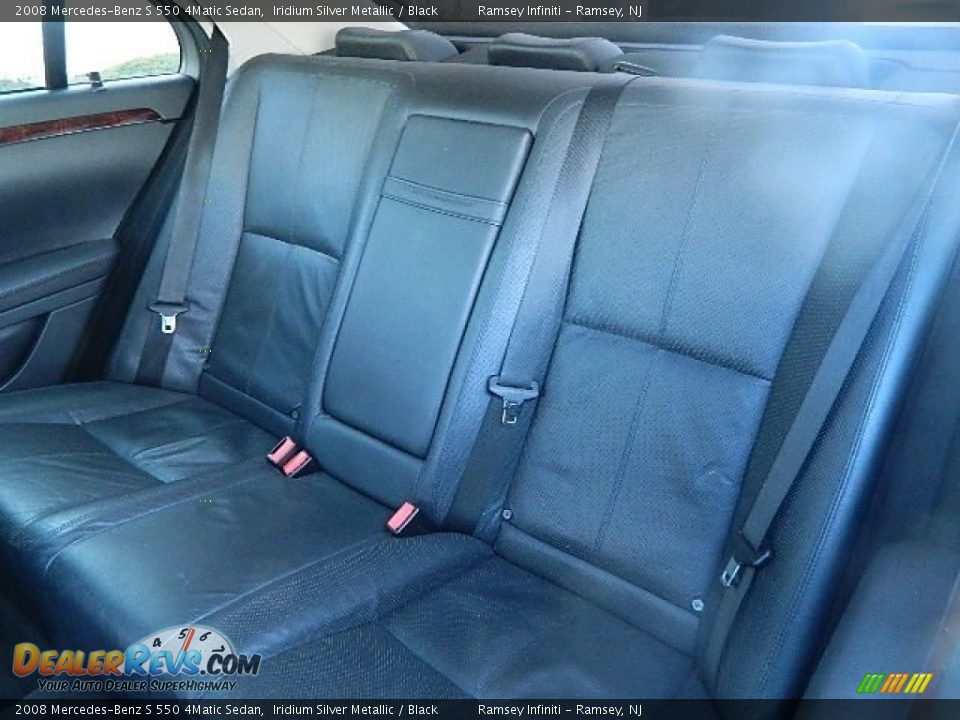 2008 Mercedes-Benz S 550 4Matic Sedan Iridium Silver Metallic / Black Photo #9