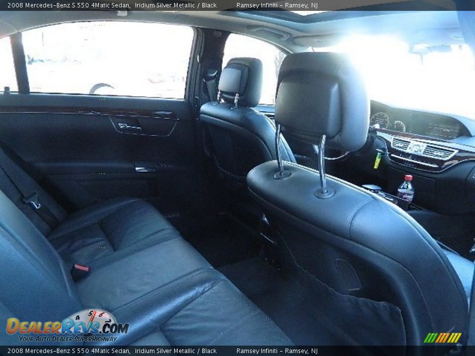 2008 Mercedes-Benz S 550 4Matic Sedan Iridium Silver Metallic / Black Photo #10