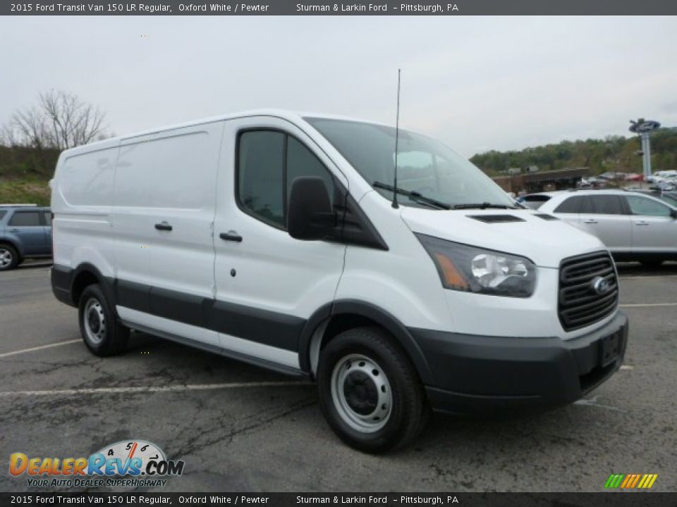 2015 Ford Transit Van 150 LR Regular Oxford White / Pewter Photo #1
