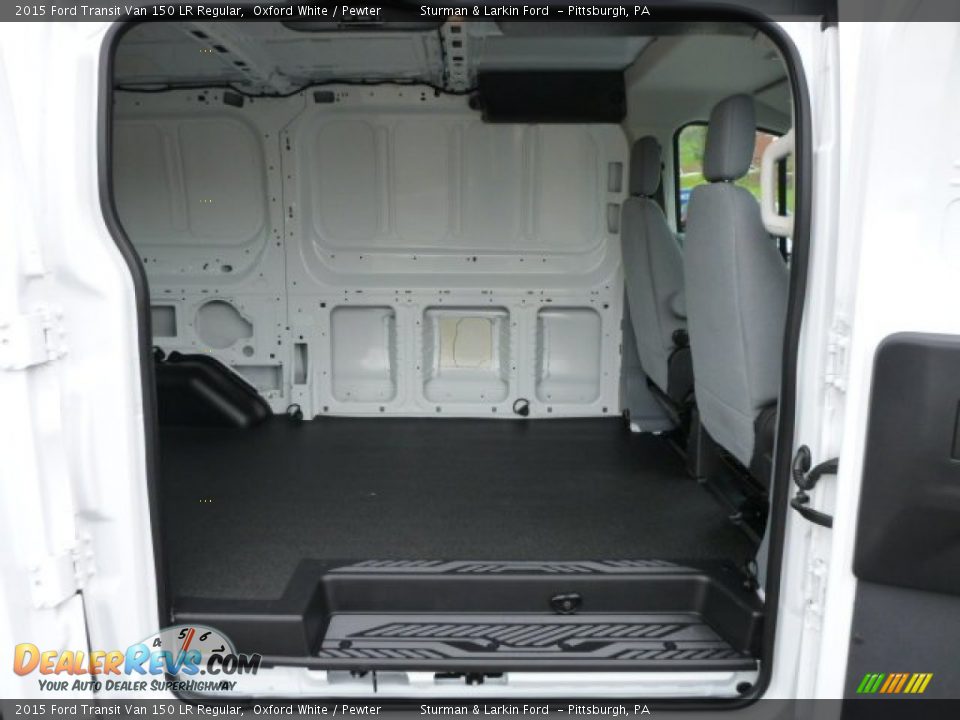 2015 Ford Transit Van 150 LR Regular Oxford White / Pewter Photo #2