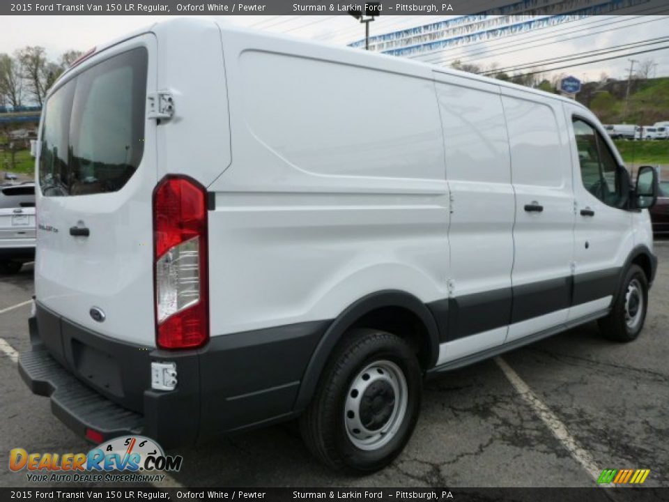 2015 Ford Transit Van 150 LR Regular Oxford White / Pewter Photo #3
