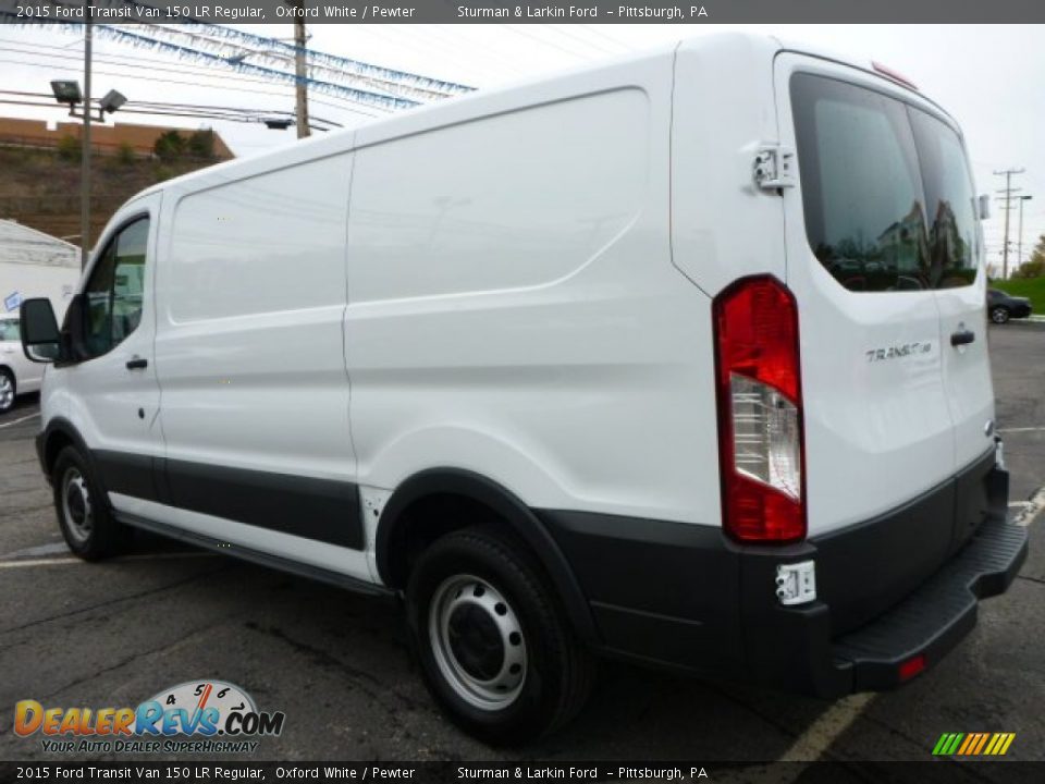 2015 Ford Transit Van 150 LR Regular Oxford White / Pewter Photo #6