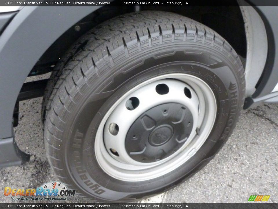 2015 Ford Transit Van 150 LR Regular Oxford White / Pewter Photo #9