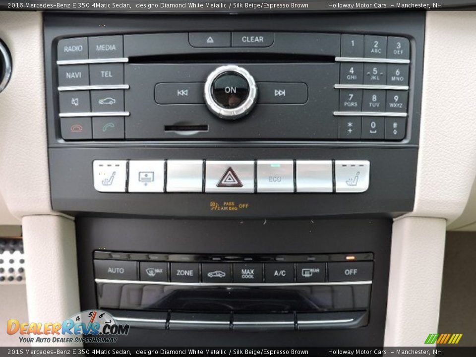 Controls of 2016 Mercedes-Benz E 350 4Matic Sedan Photo #9