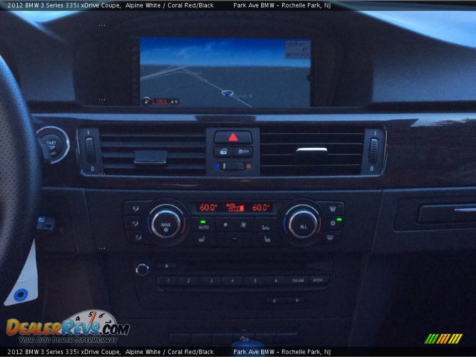 2012 BMW 3 Series 335i xDrive Coupe Alpine White / Coral Red/Black Photo #16