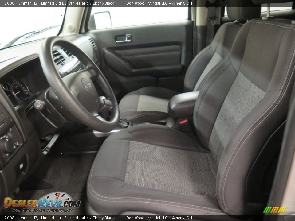 2008 Hummer H3 Limited Ultra Silver Metallic / Ebony Black Photo #4
