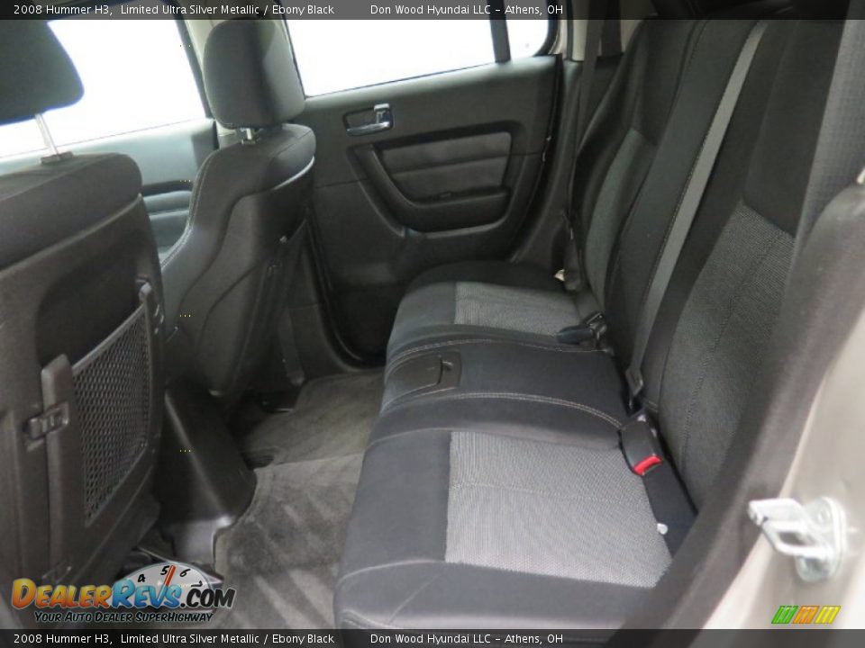 2008 Hummer H3 Limited Ultra Silver Metallic / Ebony Black Photo #5