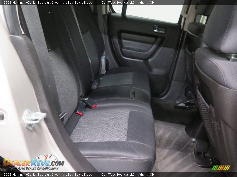 2008 Hummer H3 Limited Ultra Silver Metallic / Ebony Black Photo #7
