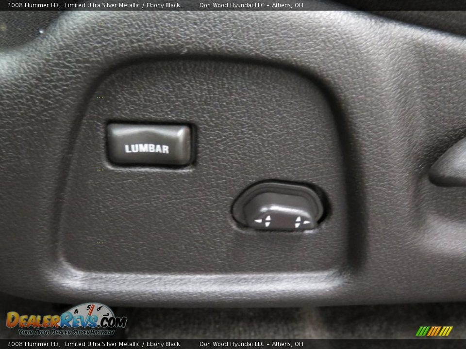 2008 Hummer H3 Limited Ultra Silver Metallic / Ebony Black Photo #8