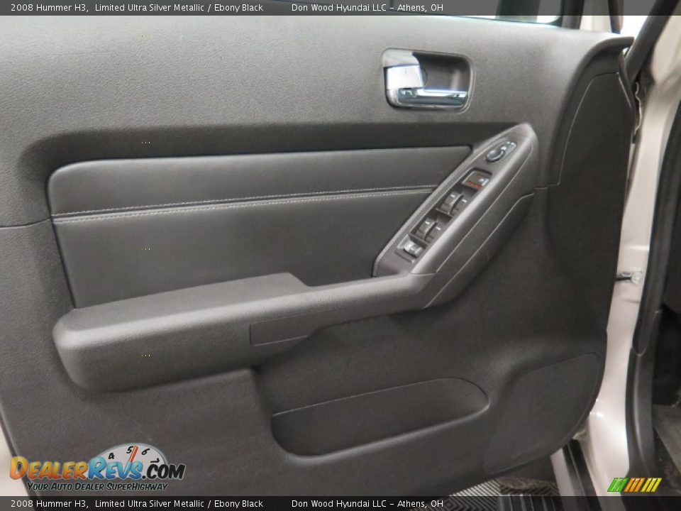 2008 Hummer H3 Limited Ultra Silver Metallic / Ebony Black Photo #9