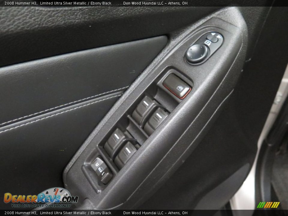 2008 Hummer H3 Limited Ultra Silver Metallic / Ebony Black Photo #10