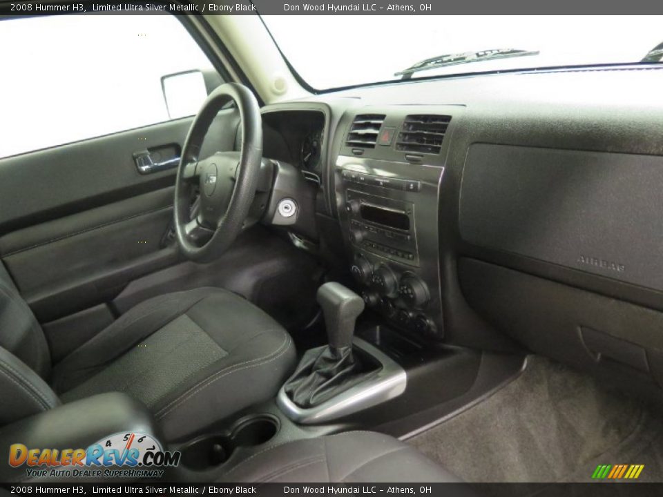 2008 Hummer H3 Limited Ultra Silver Metallic / Ebony Black Photo #15