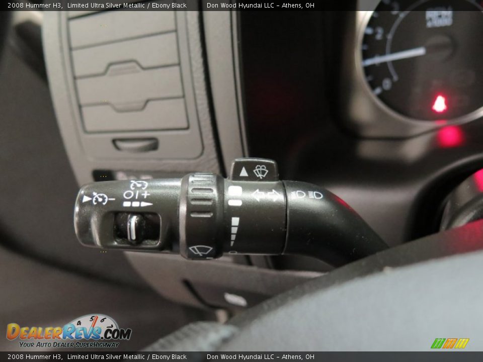 2008 Hummer H3 Limited Ultra Silver Metallic / Ebony Black Photo #17