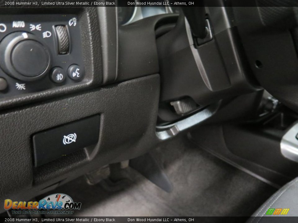2008 Hummer H3 Limited Ultra Silver Metallic / Ebony Black Photo #18