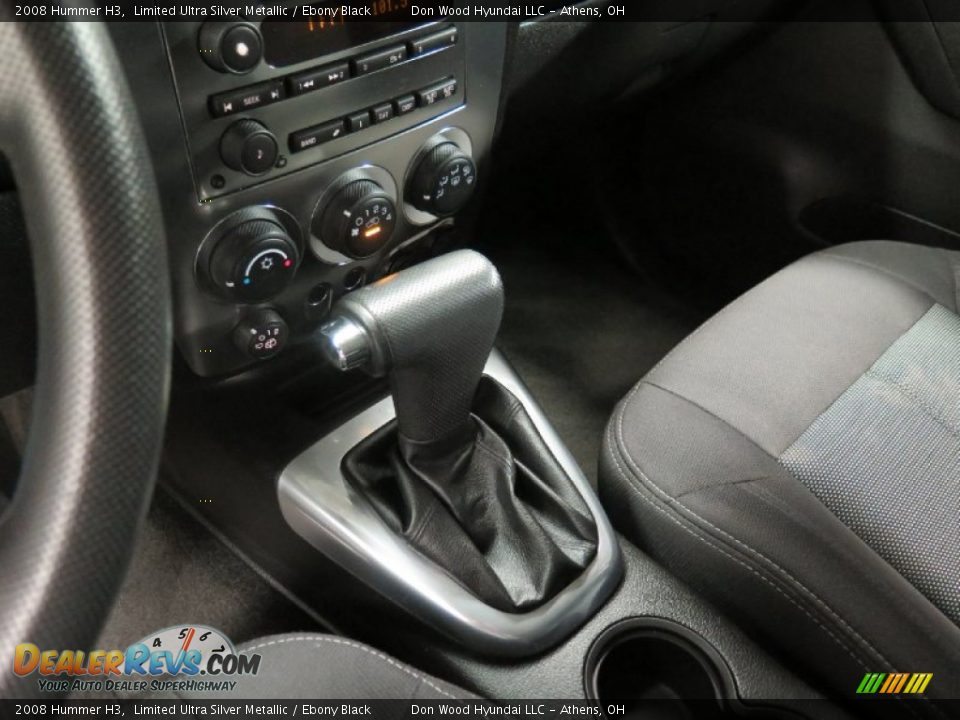 2008 Hummer H3 Limited Ultra Silver Metallic / Ebony Black Photo #21