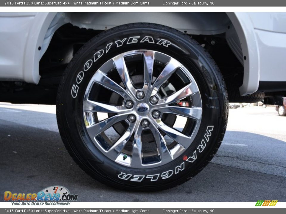 2015 Ford F150 Lariat SuperCab 4x4 Wheel Photo #5