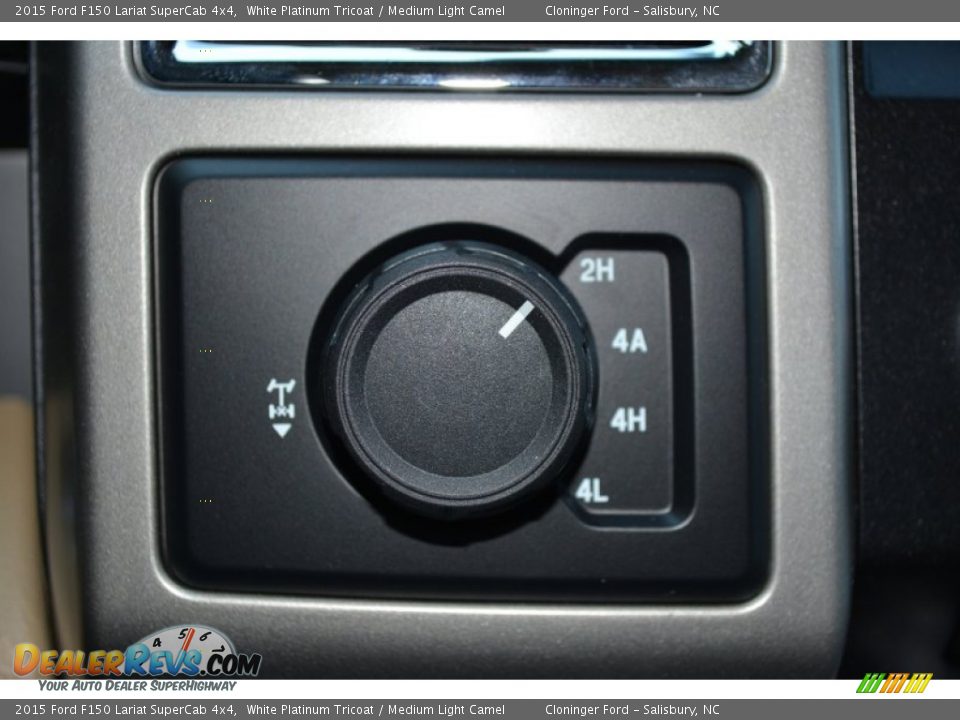 Controls of 2015 Ford F150 Lariat SuperCab 4x4 Photo #23