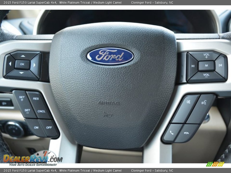 Controls of 2015 Ford F150 Lariat SuperCab 4x4 Photo #27