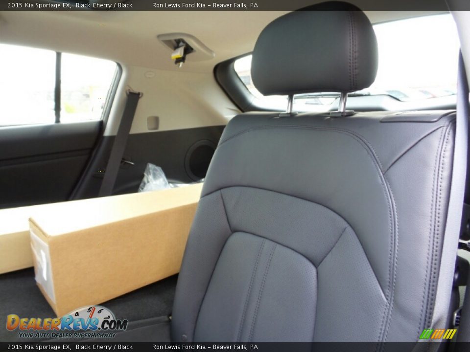 2015 Kia Sportage EX Black Cherry / Black Photo #13