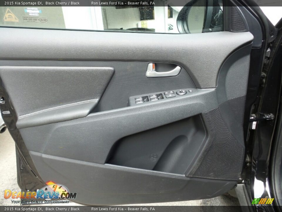 2015 Kia Sportage EX Black Cherry / Black Photo #15
