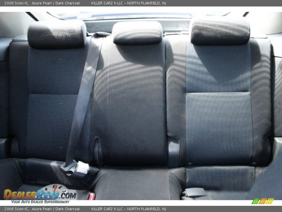 2006 Scion tC Azure Pearl / Dark Charcoal Photo #9