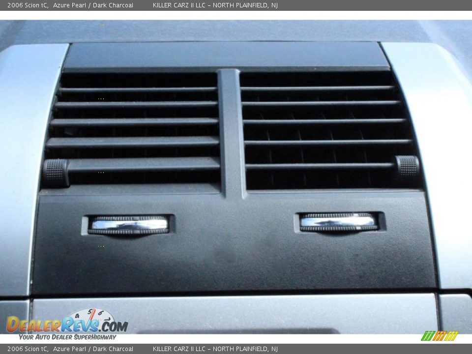 2006 Scion tC Azure Pearl / Dark Charcoal Photo #14