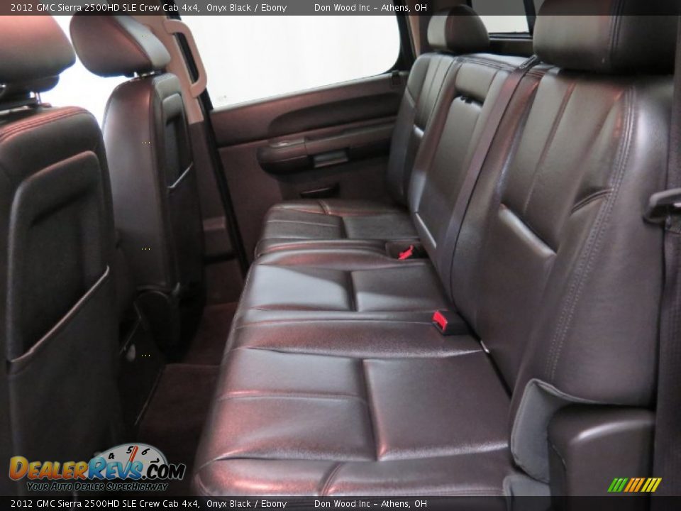 2012 GMC Sierra 2500HD SLE Crew Cab 4x4 Onyx Black / Ebony Photo #8