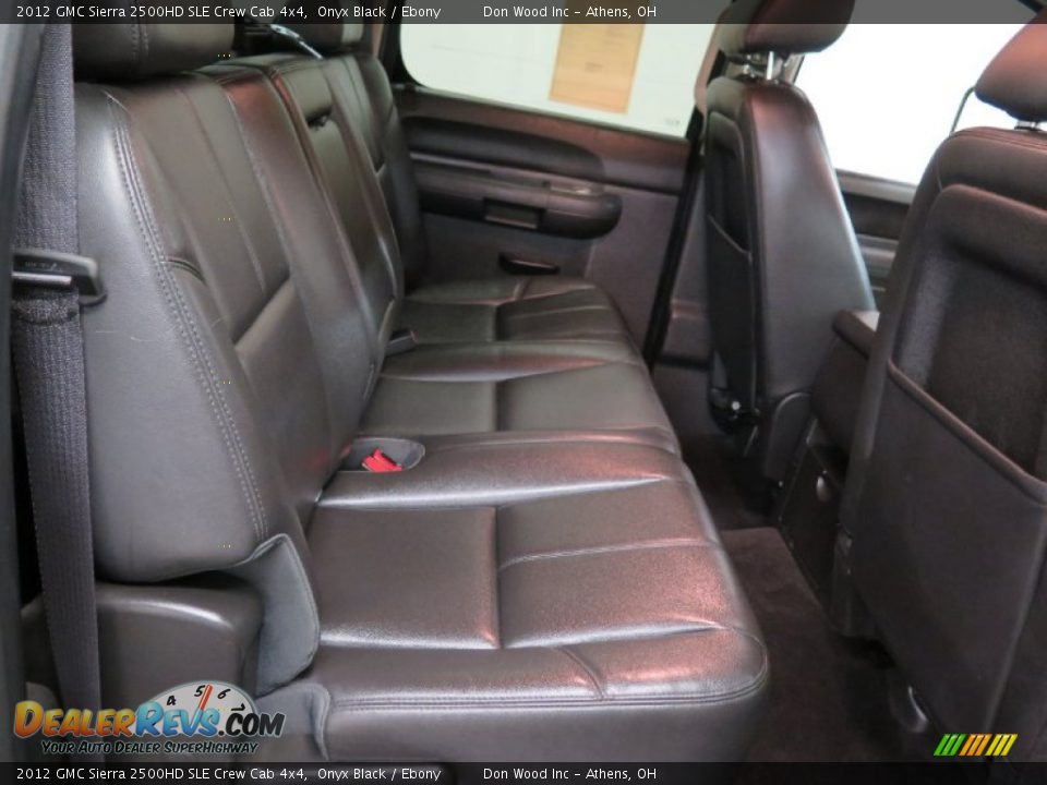 2012 GMC Sierra 2500HD SLE Crew Cab 4x4 Onyx Black / Ebony Photo #9