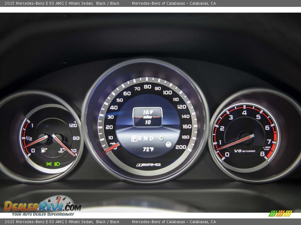 2015 Mercedes-Benz E 63 AMG S 4Matic Sedan Gauges Photo #6