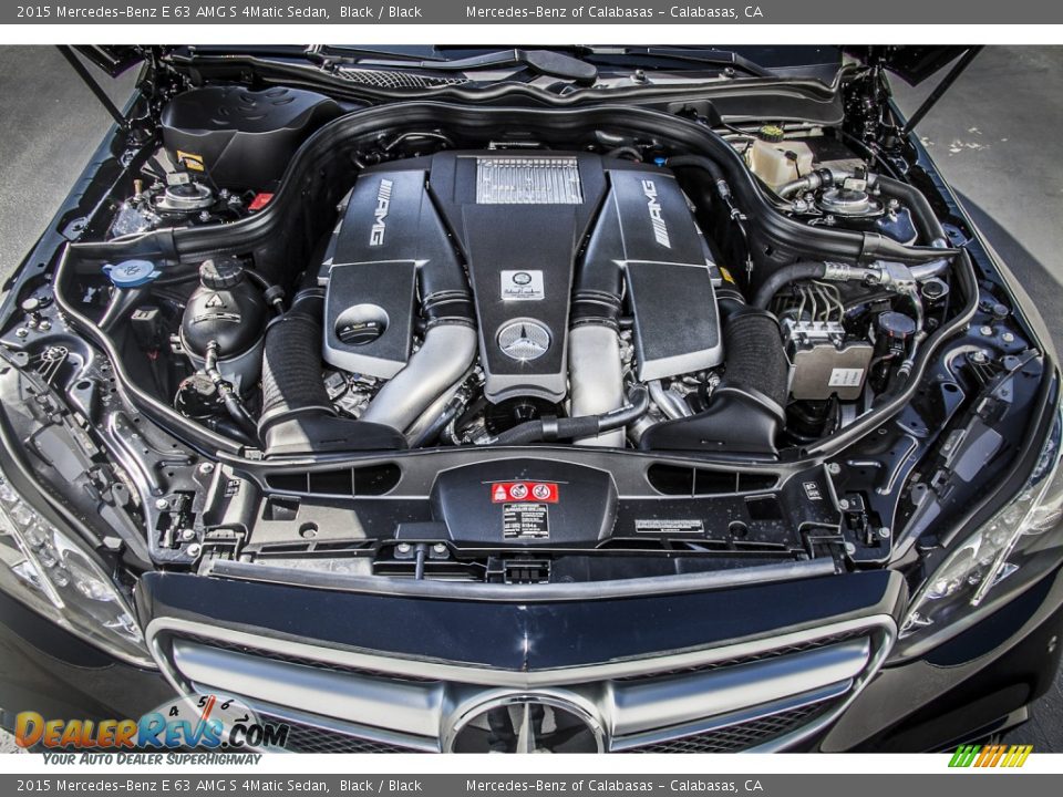 2015 Mercedes-Benz E 63 AMG S 4Matic Sedan 5.5 Liter AMG DI biturbo DOHC 32-Valve VVT V8 Engine Photo #9