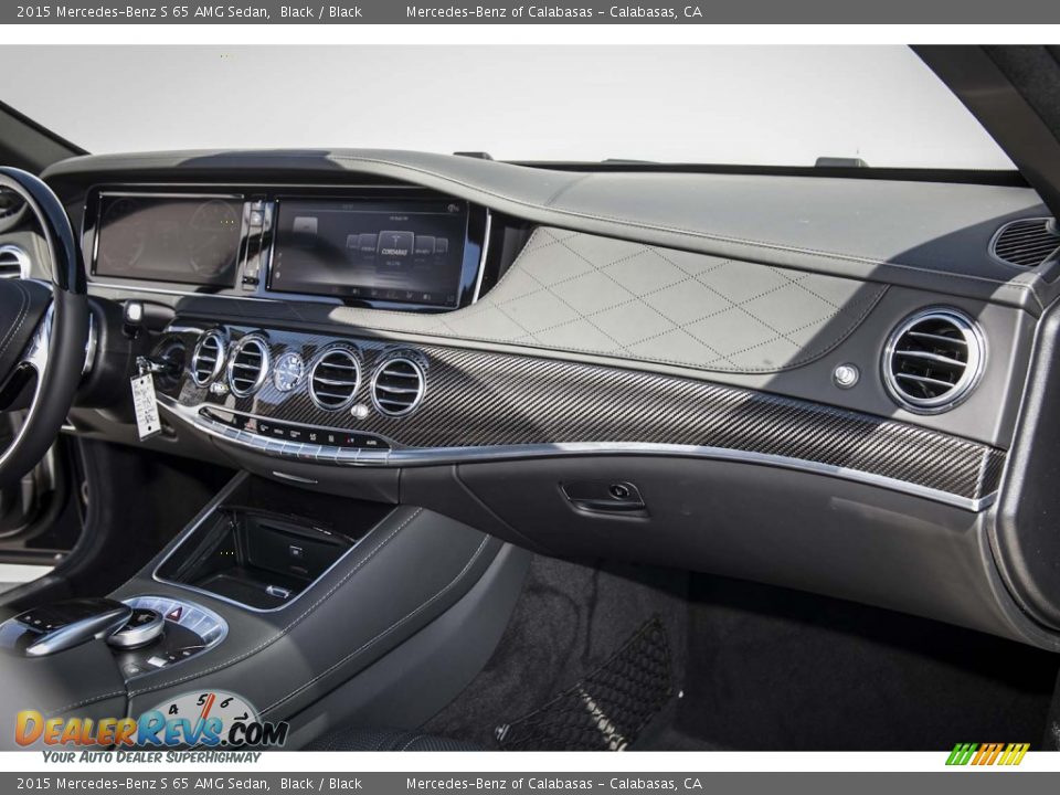 Dashboard of 2015 Mercedes-Benz S 65 AMG Sedan Photo #8