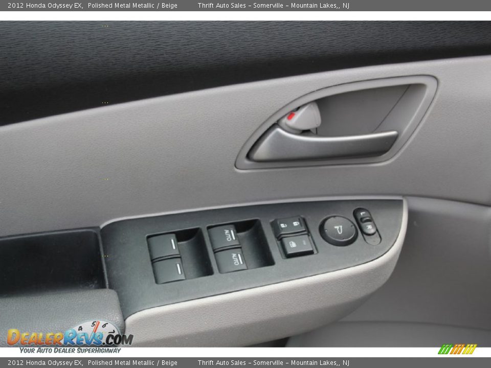 2012 Honda Odyssey EX Polished Metal Metallic / Beige Photo #9