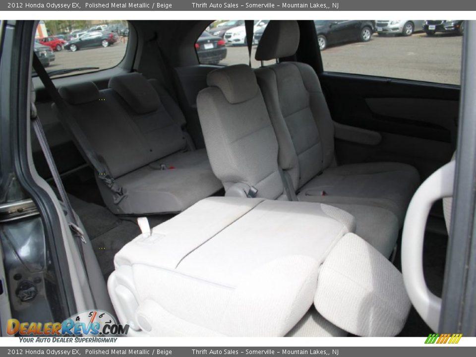 2012 Honda Odyssey EX Polished Metal Metallic / Beige Photo #14