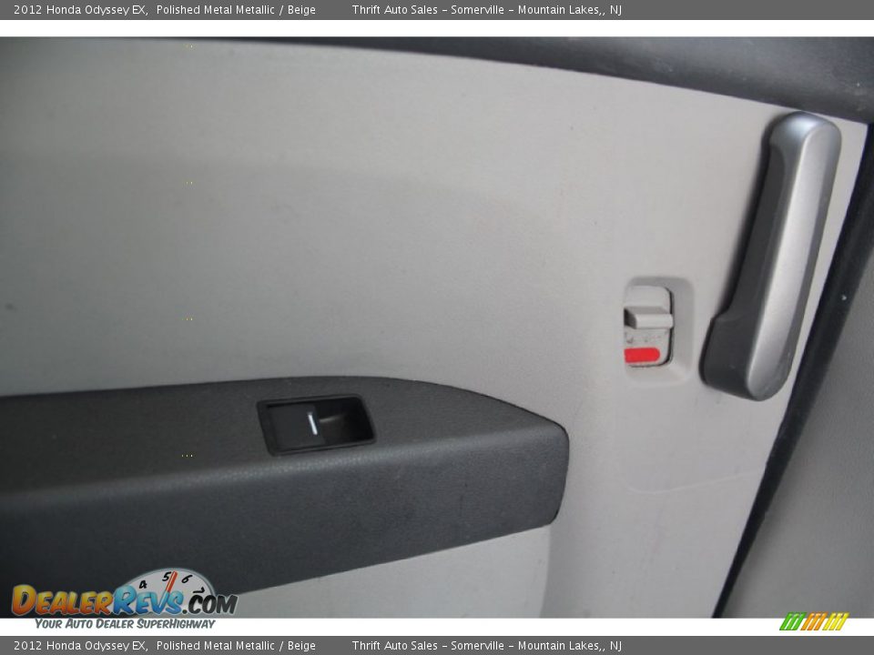 2012 Honda Odyssey EX Polished Metal Metallic / Beige Photo #15
