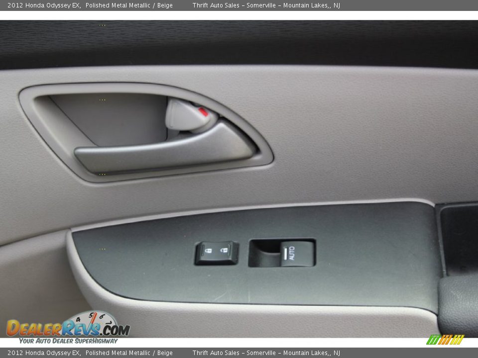 2012 Honda Odyssey EX Polished Metal Metallic / Beige Photo #18