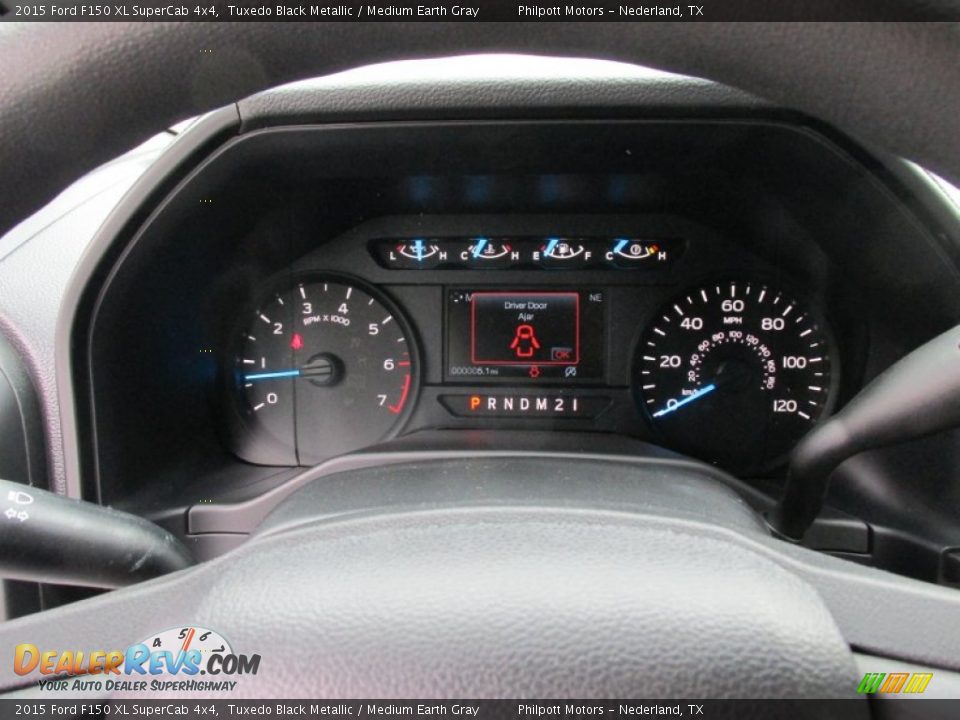 2015 Ford F150 XL SuperCab 4x4 Gauges Photo #32