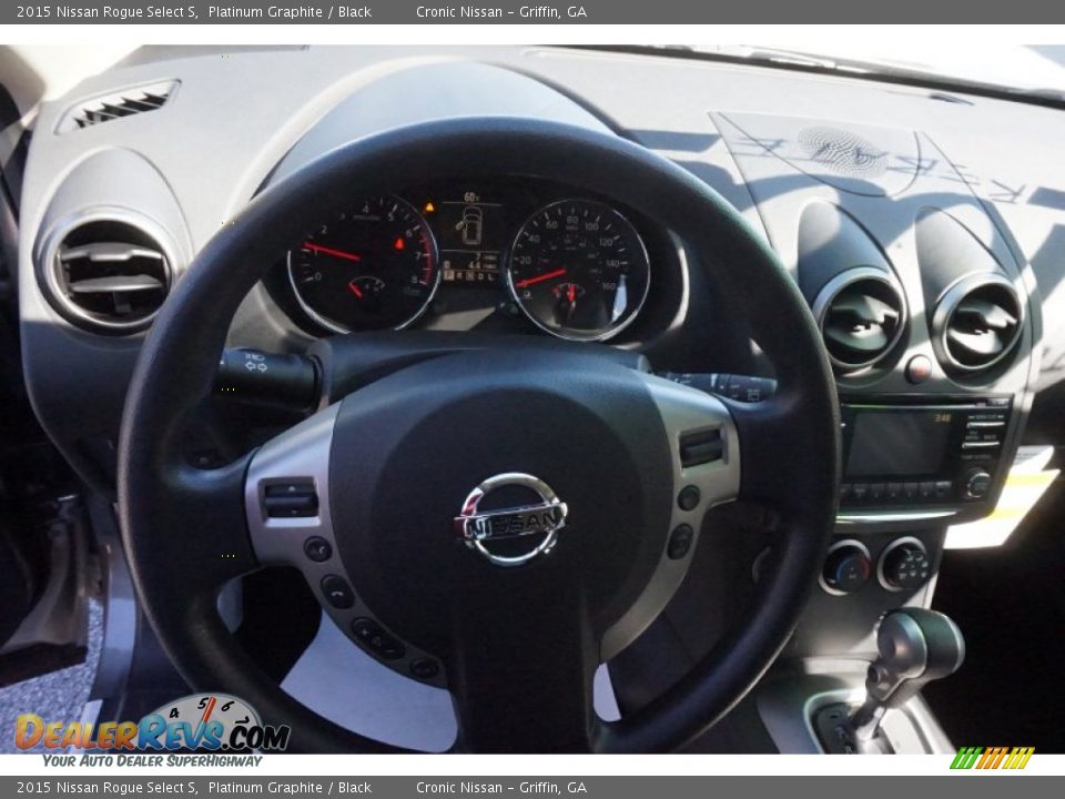 2015 Nissan Rogue Select S Platinum Graphite / Black Photo #10