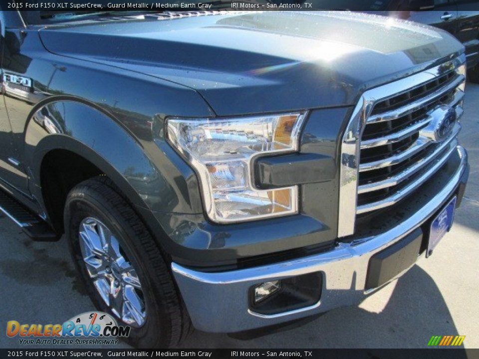2015 Ford F150 XLT SuperCrew Guard Metallic / Medium Earth Gray Photo #2