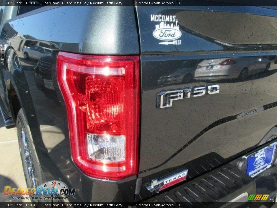 2015 Ford F150 XLT SuperCrew Guard Metallic / Medium Earth Gray Photo #17