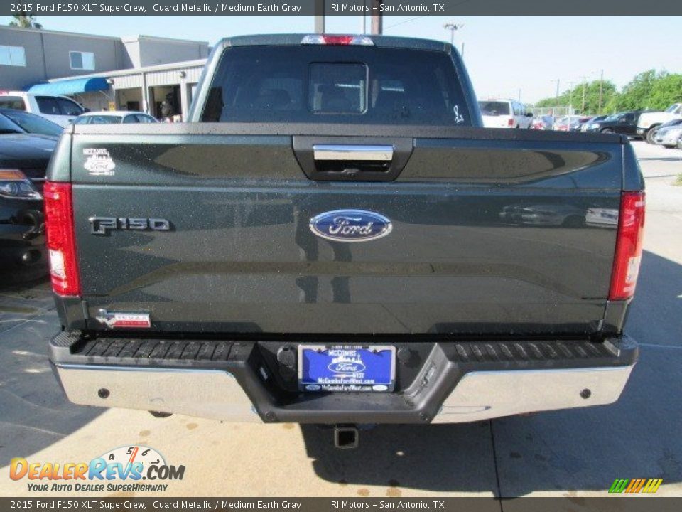 2015 Ford F150 XLT SuperCrew Guard Metallic / Medium Earth Gray Photo #19
