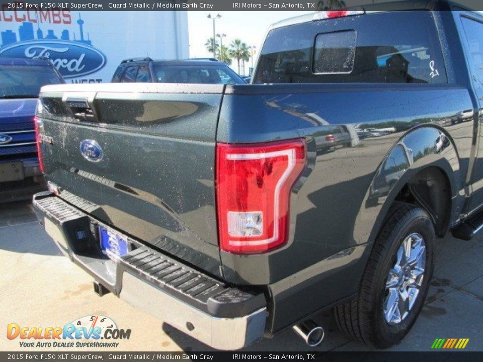 2015 Ford F150 XLT SuperCrew Guard Metallic / Medium Earth Gray Photo #21