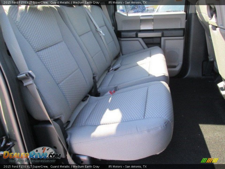 2015 Ford F150 XLT SuperCrew Guard Metallic / Medium Earth Gray Photo #23
