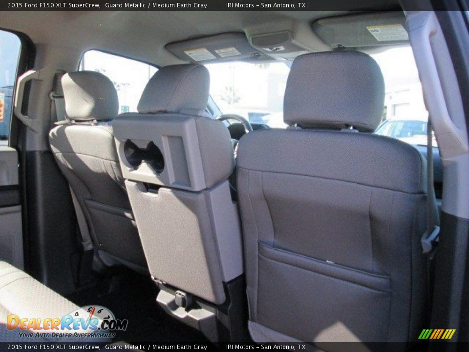 2015 Ford F150 XLT SuperCrew Guard Metallic / Medium Earth Gray Photo #24